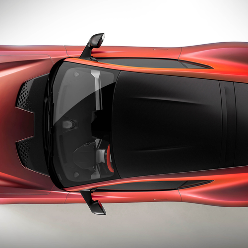 2028 Aston Martin Valen Top View